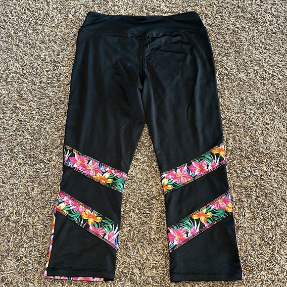 Zone pro Hawaiian flower leggings - Picture 5 of 7